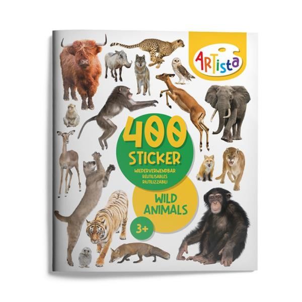 ARTista Stickerbuch - Wildtiere