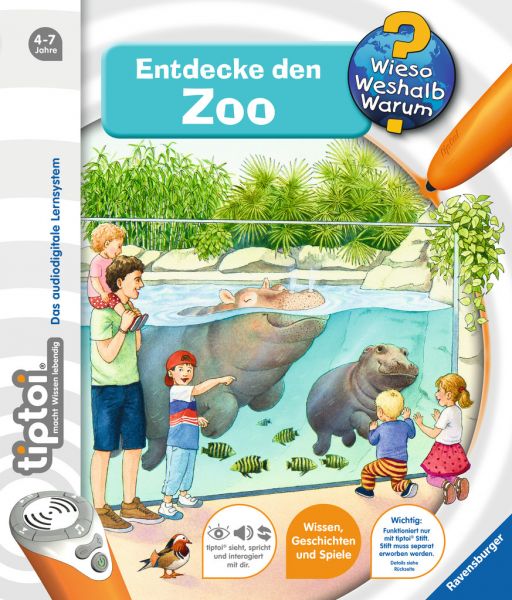 Ravensburger® tiptoi® - WWW Entdecke den Zoo