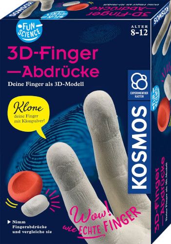 Kosmos Fun Science - 3D-Fingerabdrücke