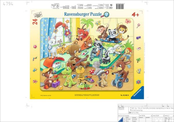 Ravensburger® Puzzle - Im Tierkindergarten