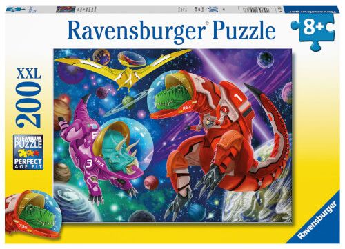 Ravensburger® Puzzle XXL - Weltall Dinos, 200 Teile