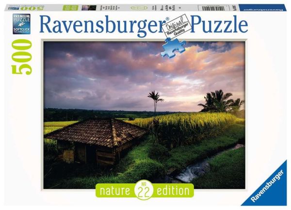 Ravensburger® Puzzle Nature Edition - Reisfelder im Norden von Bali, 500 Teile