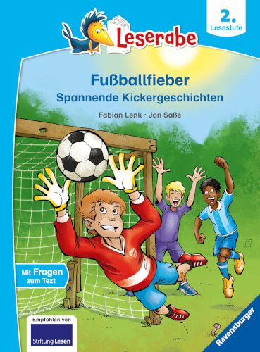 Ravensburger® Leserabe - Fußballfieber, Spannende Kickergeschichten, 2. Lesestufe