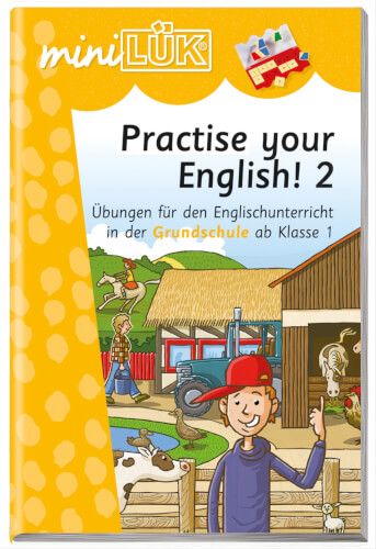 miniLÜK® - Practise your English Step 2, 1.Klasse