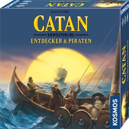 Kosmos Spiele CATAN - Erweiterung Entdecker & Piraten