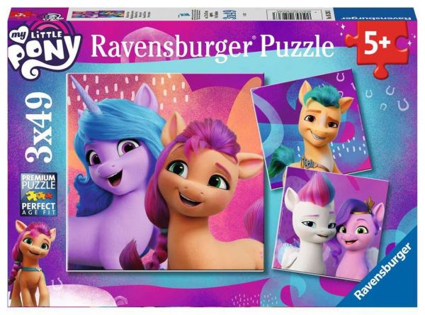 Ravensburger® Puzzle - My Little Pony Movie, 3x49 Teile
