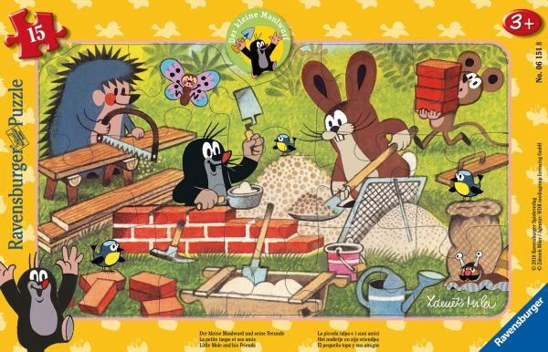 Ravensburger® Kinderpuzzle - Der kleine Maulwurf und Freunde