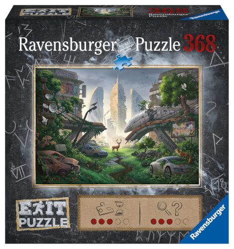 Ravensburger® Puzzle EXIT - Apokalyptische Stadt, 368 Teile