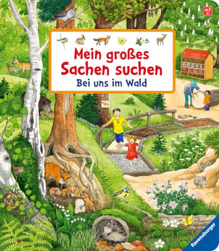 Ravensburger® Bücher - Mein großes Sachen suchen: Wald