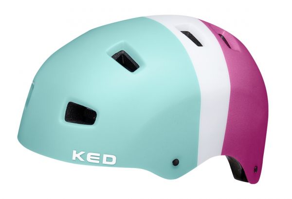 KED Helm - BMX 5Forty colors retro girl Gr. M (54-58 cm)