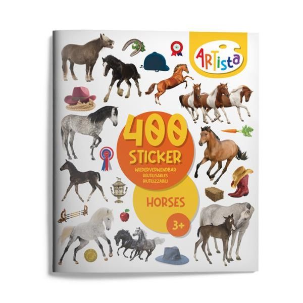 ARTista Stickerbuch - Pferde