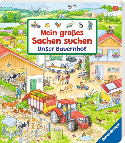 Ravensburger® Bücher -Mein großes Sachen suchen: Unser Bauernhof