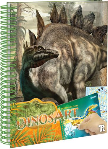 DinosArt™ - Dino Stickern nach Zahlen