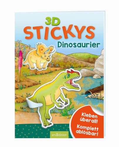 ars Edition - 3D-Stickys Dinosaurier