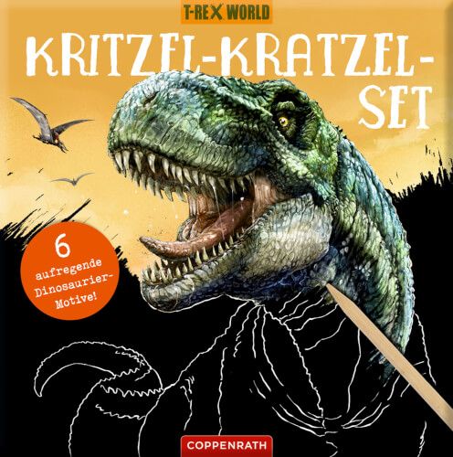 T-Rex World - Kritzel-Kratzel-Set