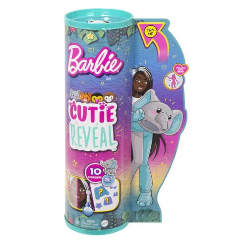 Barbie® Cutie Reveal - Jungle Serie Puppe Elephant