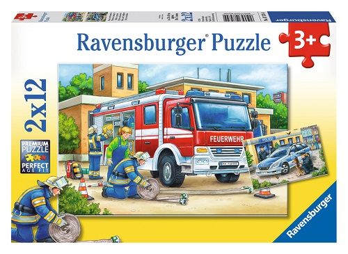 Ravensburger® Puzzle - Polizei und Feuerwehr