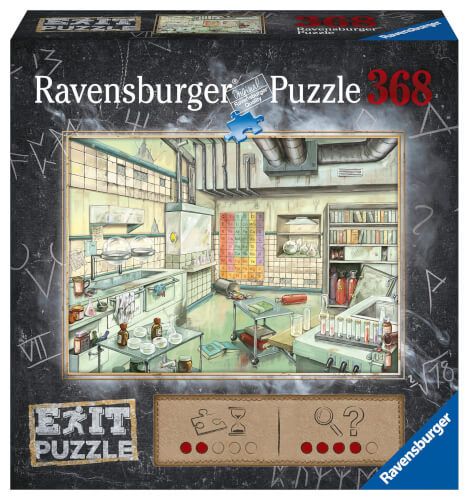 Ravensburger® Puzzle EXIT - Das Labor, 368 Teile