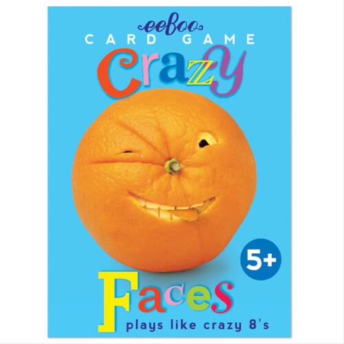Eeboo - Verrückte Gesichter, Spielkarten