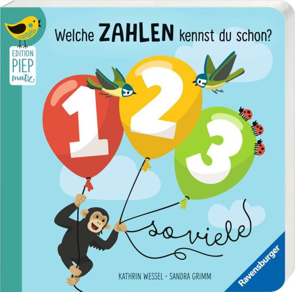 Ravensburger® Bücher -Welche Zahlen kennst du schon? 1, 2, 3 – so viele