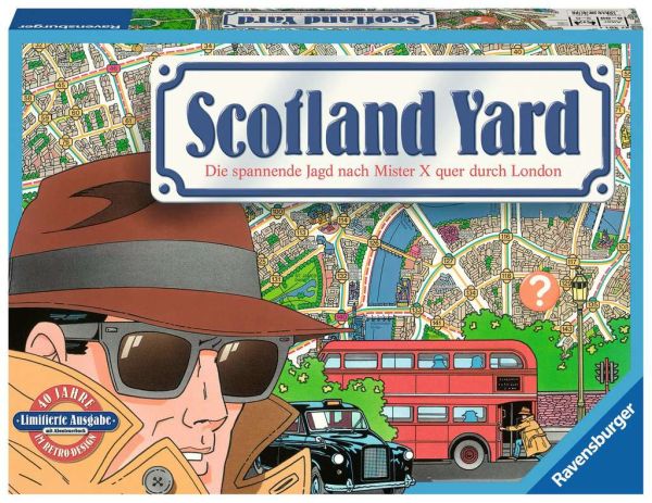 Ravensburger® Spiele - Scotland Yard 40 Jahre Jubiläumsedition