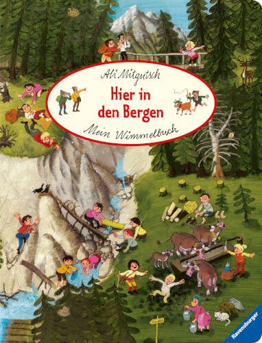 Ravensburger® Bücher - Mein Wimmelbuch: Hier in den Bergen
