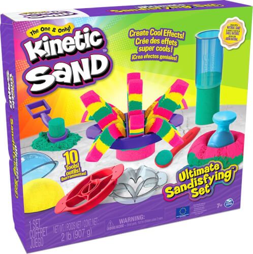 Kinetic Sand - Ultimate Sandisfying Set mit Zubehör 907g