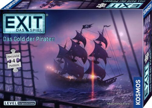 Kosmos EXIT® Das Spiel + Puzzle - Das Gold der Piraten