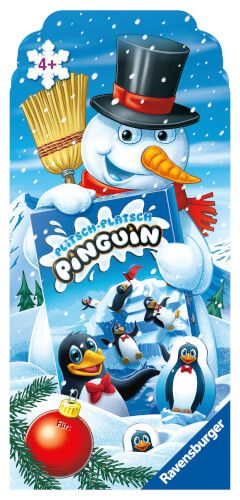 Ravensburger® Mitbringspiele - Weihnachten Plitsch-Platsch Pinguin