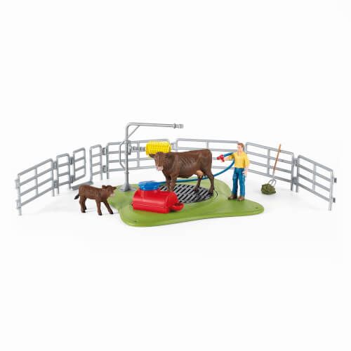Schleich® Farm World - Kuh Waschstation