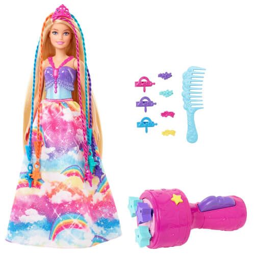 Barbie® Dreamtopia - Prinzessin Puppe inkl. Regenbogen-Haar-Set