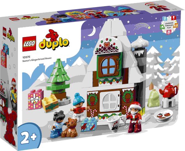 LEGO® DUPLO® - Lebkuchenhaus mit Weihnachtsmann