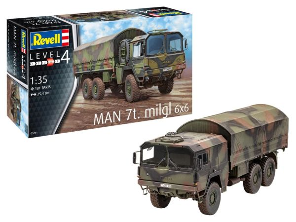 Revell Modellbau - MAN 7t milgl 6x6