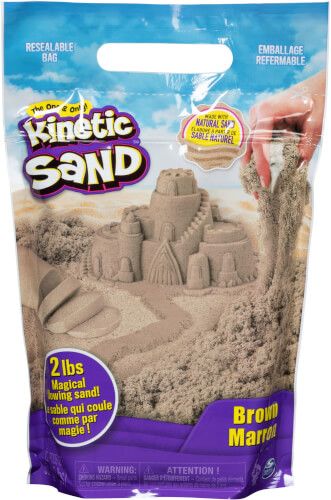Kinetic Sand - Colour Bag Braun, 907 Gramm