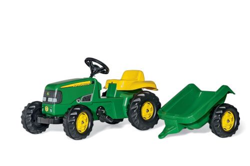 rolly toys® - John Deere Traktor mit Anhänger