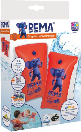 BEMA® Schwimmflügel Gr.0, 1 - 6 Jahre