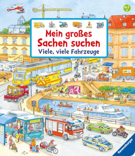 Ravensburger® Bücher - Mein großes Sachen suchen: Fahrzeuge