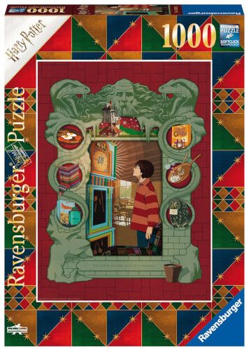 Ravensburger® Puzzle - Harry Potter bei der Weasley Familie, 1000 Teile