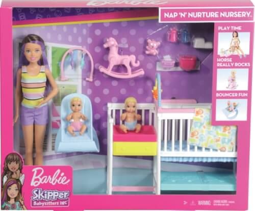 Barbie® Skipper Babysitters - Nursery Playset