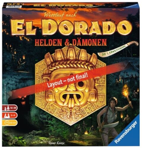 Ravensburger® Spiele - Wettlauf nach El Dorado, Helden & Dämonen
