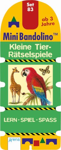 Arena Verlag Mini Bandolino™ - Kleine Tier-Rätselspiele Set 83