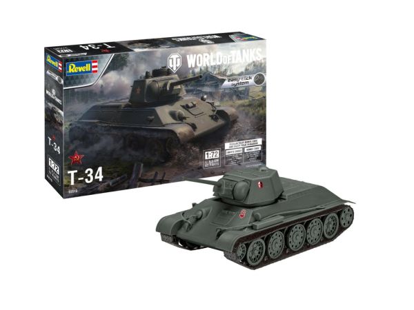 Revell Modellbau World of Tanks - T-34