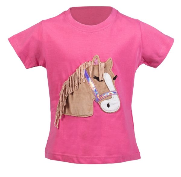 Lola Fluffy T-Shirt Gr.122/128 pink