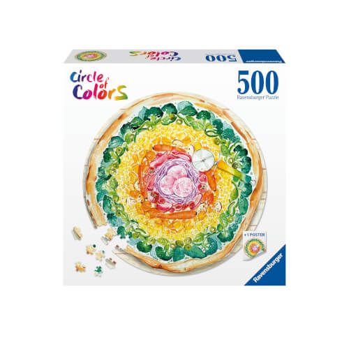 Ravensburger® Puzzle Circle of Colors - Pizza, 500 Teile