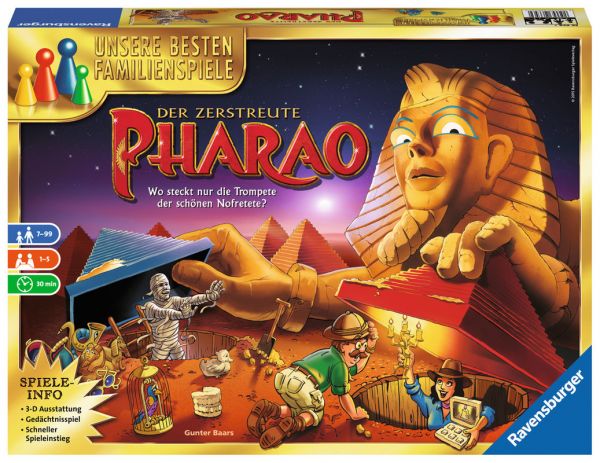 Ravensburger® Spiele - Der zerstreute Pharao