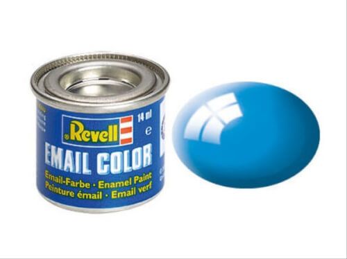 Revell Modellbau - Email Color Lichtblau, glänzend 14 ml