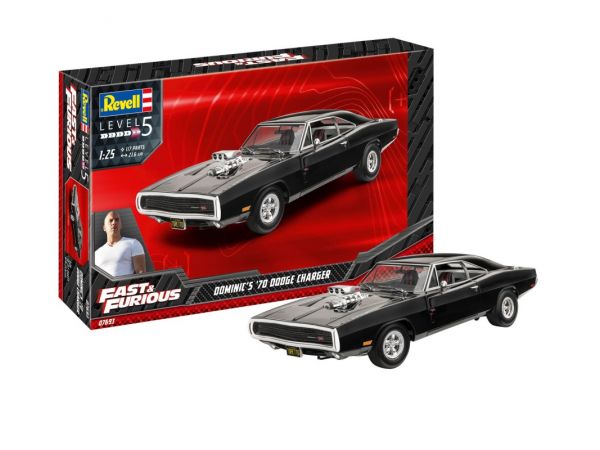 Revell Modellbau - Fast & Furious - Dominics 1970 Dodge Charger