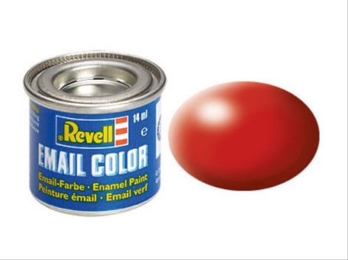 Revell Modellbau - Email Color Feuerrot, seidenmatt 14 ml