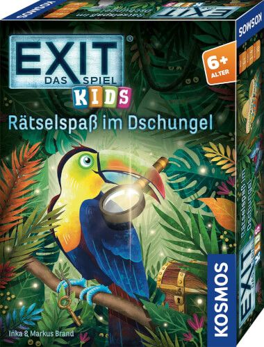 Kosmos EXIT® - Das Spiel Kids: Rätselspaß im Dschungel