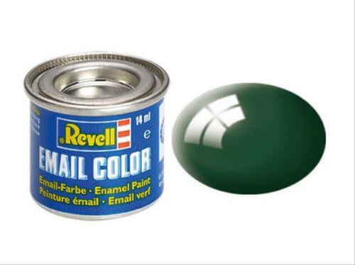 Revell Modellbau - Email Color Moosgrün, glänzend 14 ml